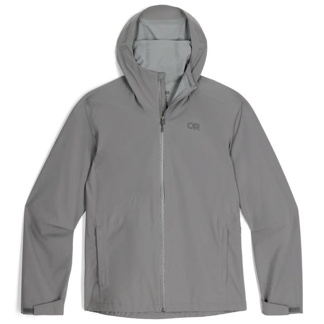 Outdoor Research Ms Stratoburst Stretch Rain Jacket Wolf Grey