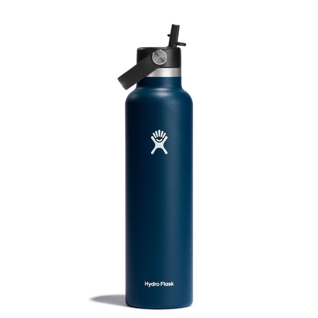 Hydroflask 24oz Standard Bottle w/ Flex Straw Cap Indigo