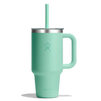 Hydroflask 32oz Travel Tumbler w/ Clear Lid Mermaid Green