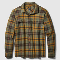 Outdoor Research Ms Feedback Flannel Twill Shirt Ranger Green/sedona Plaid