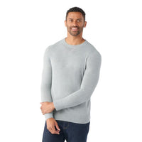 Smartwool Ms Sparwood Crew Sweater Light Gray Heather