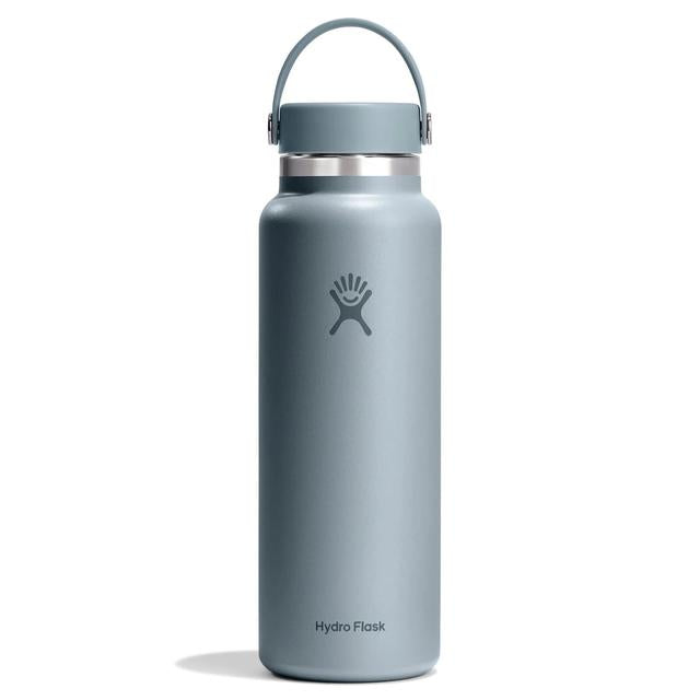 Hydroflask 40oz Wide Mouth w/ Flex Cap Shale Grey/Shale Grey