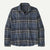 Patagonia Ms L/S LW Fjord Flannel Shirt Depth: New Navy