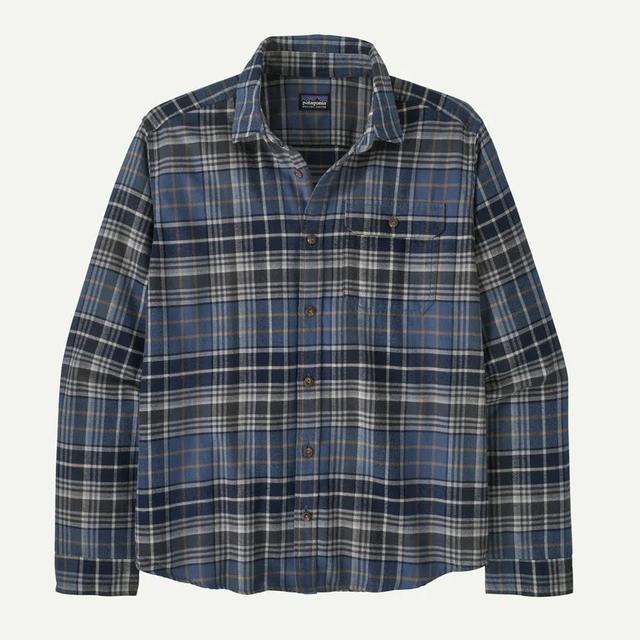 Patagonia Ms L/S LW Fjord Flannel Shirt Depth: New Navy