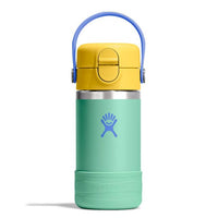 Hydroflask Ks 12oz Wide Mouth Covered Cap + Boot Mermaid Green