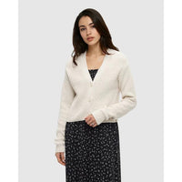 tentree Ws Poplar Cardigan Cotton White