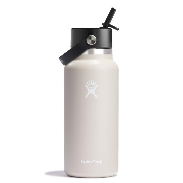 Hydroflask 32oz Wide Mouth w/ Flex Straw Cap Oat