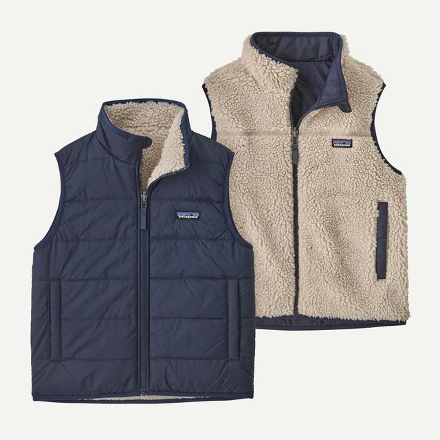 Patagonia Ks Reversible Ready Freddy Vest New Navy