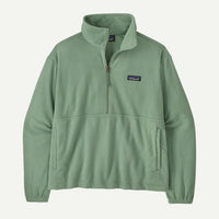 Patagonia Ws Micro D 1/2 Zip Fleece P/O EGR / L