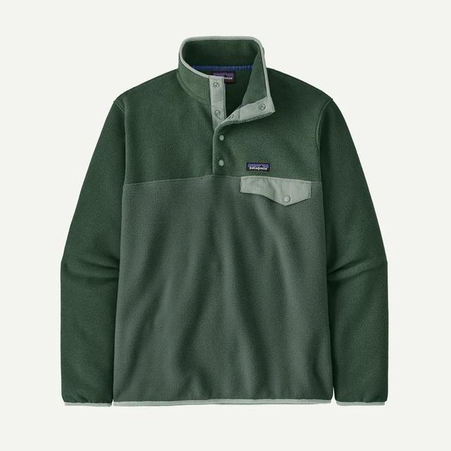 Patagonia Ms Lightweight Synchilla Snap-T Pullover Canopy Green