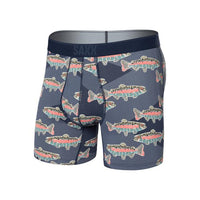 SAXX Ms Quest Quick Dry Mesh Boxer Brief Fly MOM