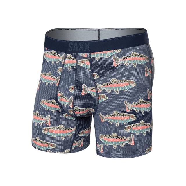SAXX Ms Quest Quick Dry Mesh Boxer Brief Fly MOM