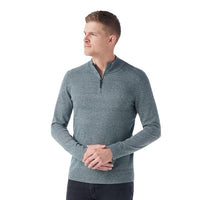 Smartwool Ms Sparwood 1/2 Zip Sweater Twilight Blue Marl