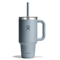 Hydroflask 32oz Travel Tumbler w/ Clear Lid Shale Gray