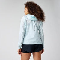 Brooks Ws Canopy Packable Jacket Stride Blue