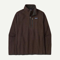 Patagonia Ms Better Sweater 1/4 Zip Den Brown