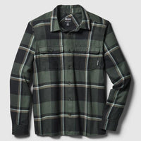 Outdoor Research Ms Feedback Flannel Twill Shirt Dark Laurel Plaid