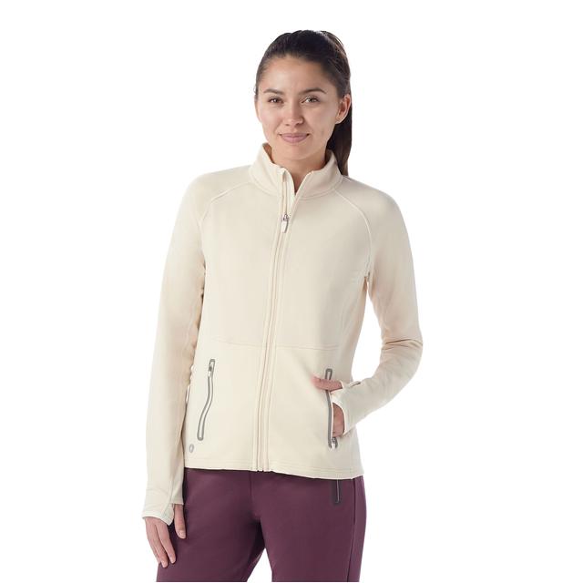 Smartwool Ws Active Fleece Jacket Almond