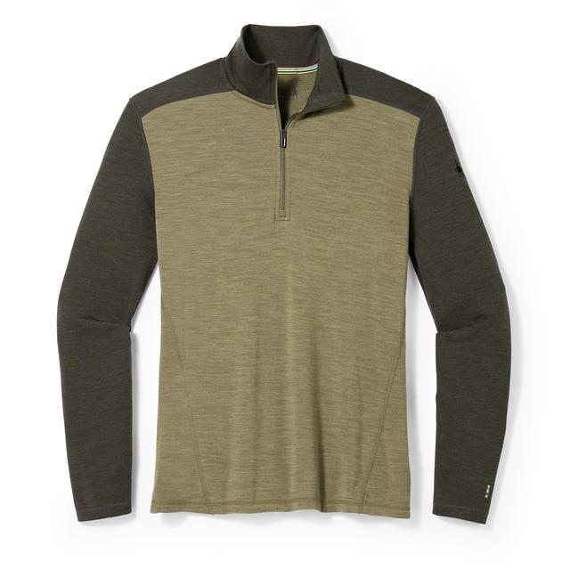 Smartwool Ms Classic Thermal Merino Base Layer 1/4 Zip North Woods Heather
