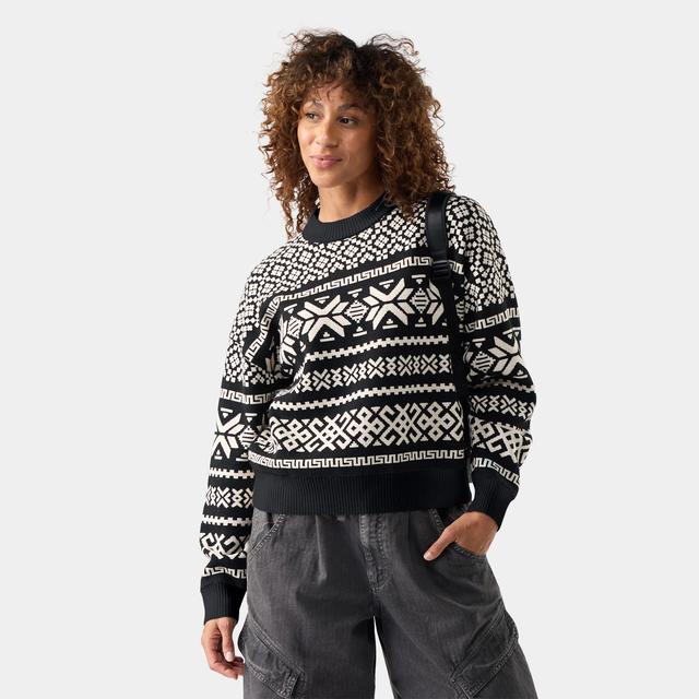 Smartwool Ws Edgewood Heritage Crew Sweater BLACK
