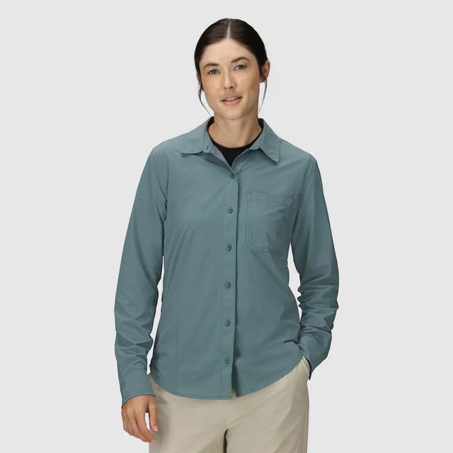 Outdoor Research Ws Astroman Long Sleeve Sun Shirt Neptune
