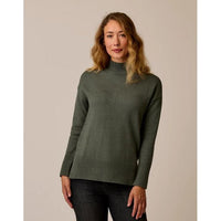 Carve Designs Ws Woodward Sweater Hazel Heather