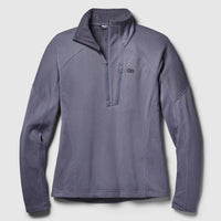 Outdoor Research Ws Deviator Fleece Half Zip Smoky Quartz