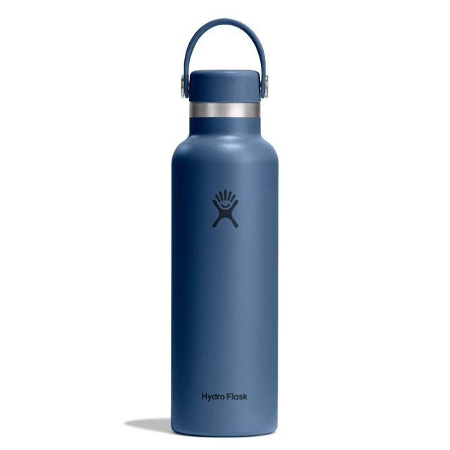 Hydroflask 21oz Standard Mouth Bottle w/ Flex Cap Harbor Blue