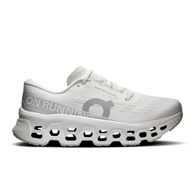 ON Running Ws Cloudmonster 3 White/Wolf