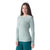 Smartwool Ws Classic Thermal Merino Base Layer Crew Artic Green Digi Snow