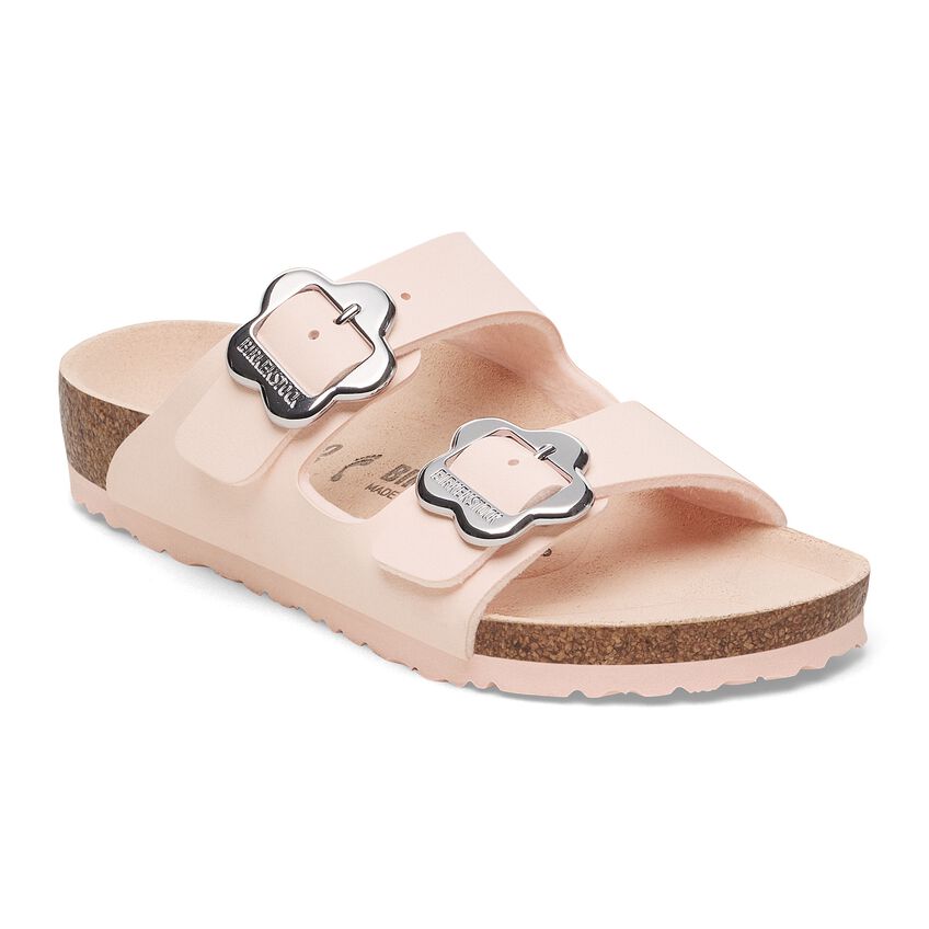 Birkenstock Arizona Flowers Kids Birko-Flor Light Rose