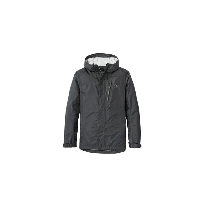L.L. Bean Ms Trail Model Rain Jacket - Regular Black