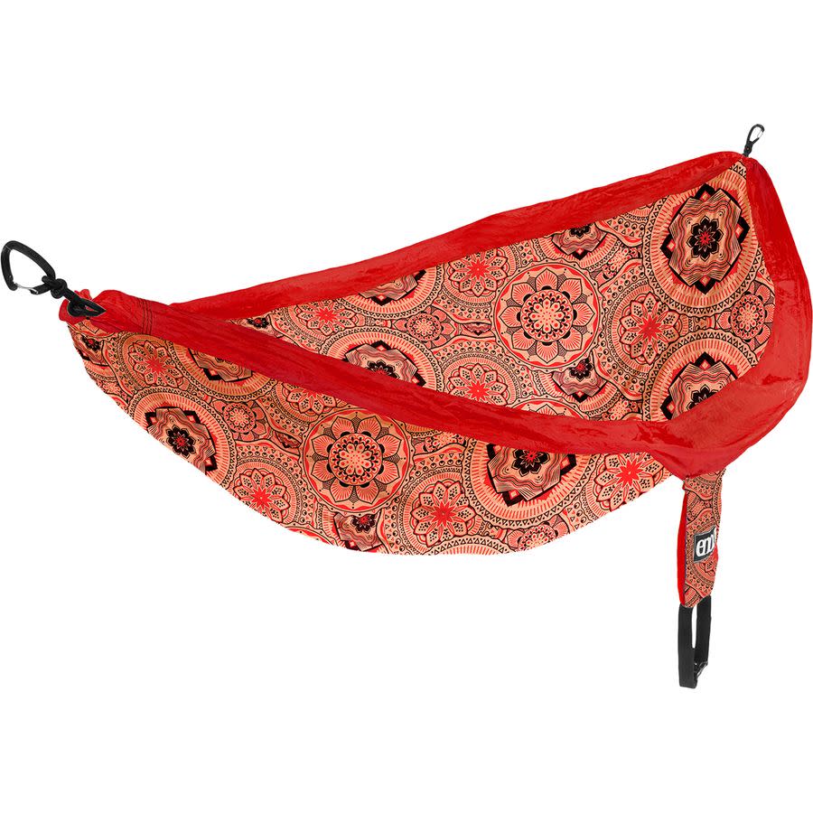 ENO DoubleNest Hammock Prints Mantra Red