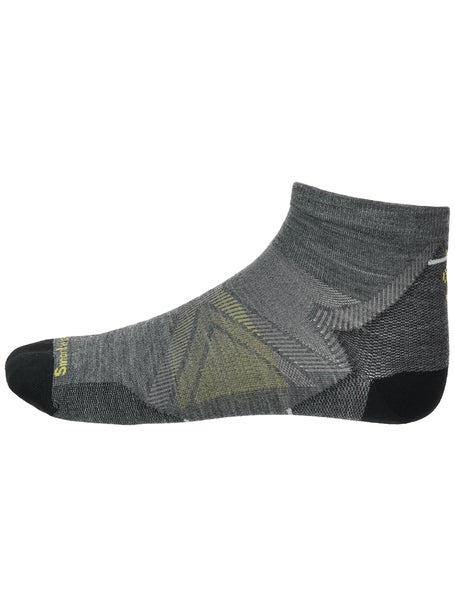Smartwool Run Zero Cushion Ankle Socks MEDIUM GRAY M