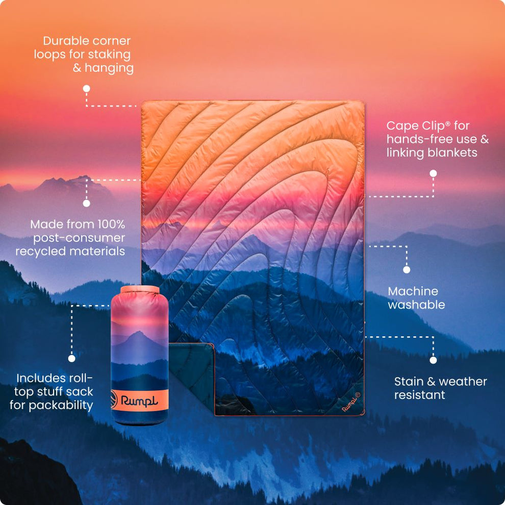 Original Puffy Blanket-Alpenglow 1P