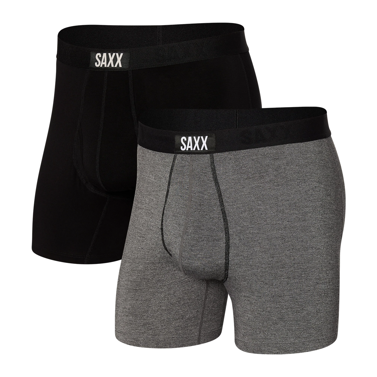 M's Ultra Super Soft Boxer Brief Fly 2 Pack