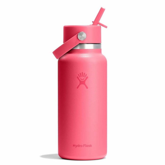 Hydroflask 32oz Wide Mouth w/ Flex Straw Cap Popstar Pink