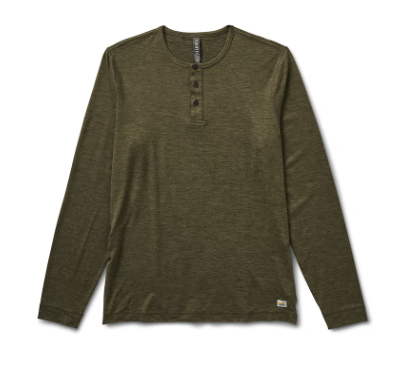 M's L/S Ease Performance Henley