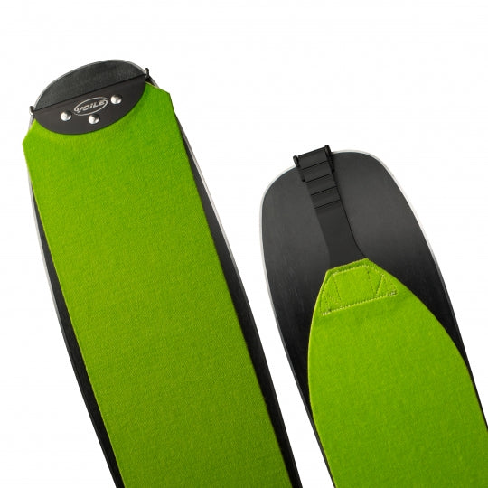Hyper Glide Ski Skins with Tail Clips 100mm